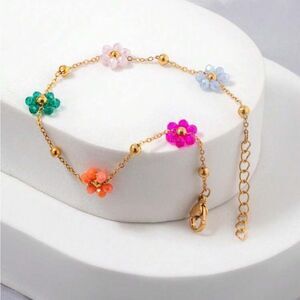 Flower bracelet A1364